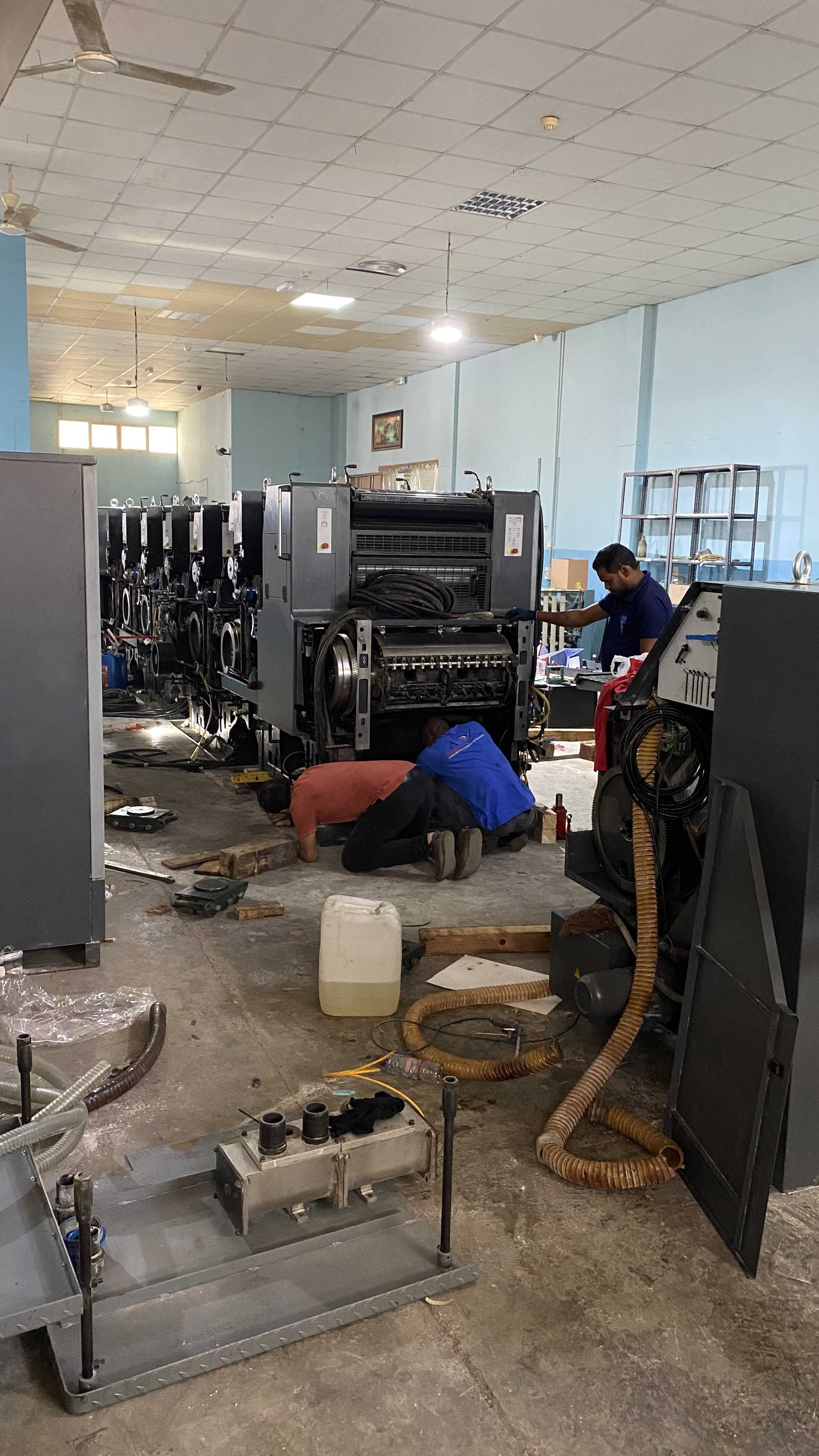 Recondition for Heidelberg Speedmaster SM-74-8-P5 8 Colour