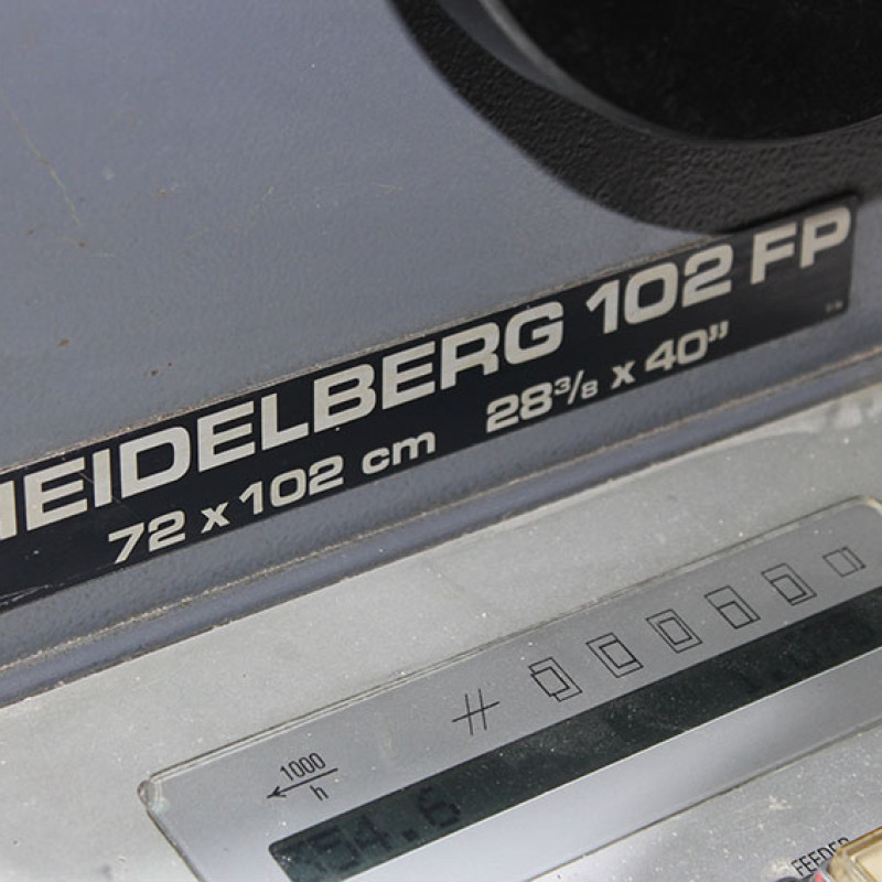 Heidelberg SM 102 FP 5 color
