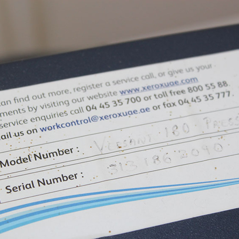 XEROX DIGITAL PRINTER - VERSANT 180