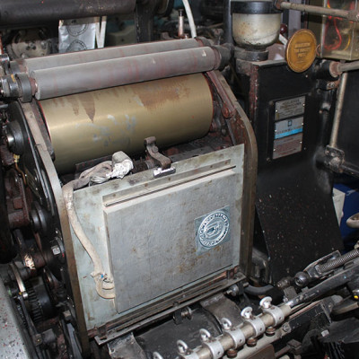 HEIDELBERG LETTER PRESS WITH HOT FOIL